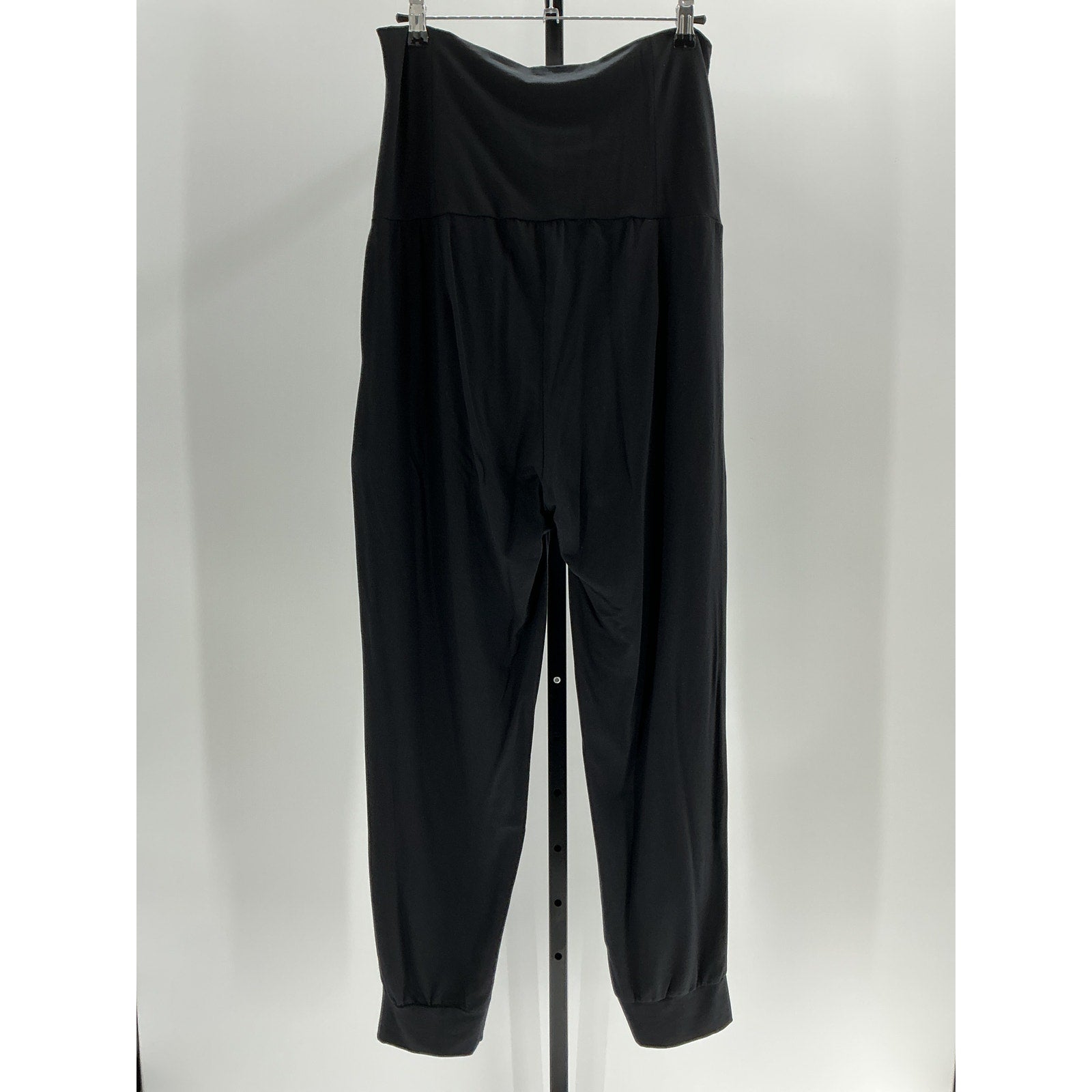 Hatch Black Tencel Over-Under-Easy-Pant Size M