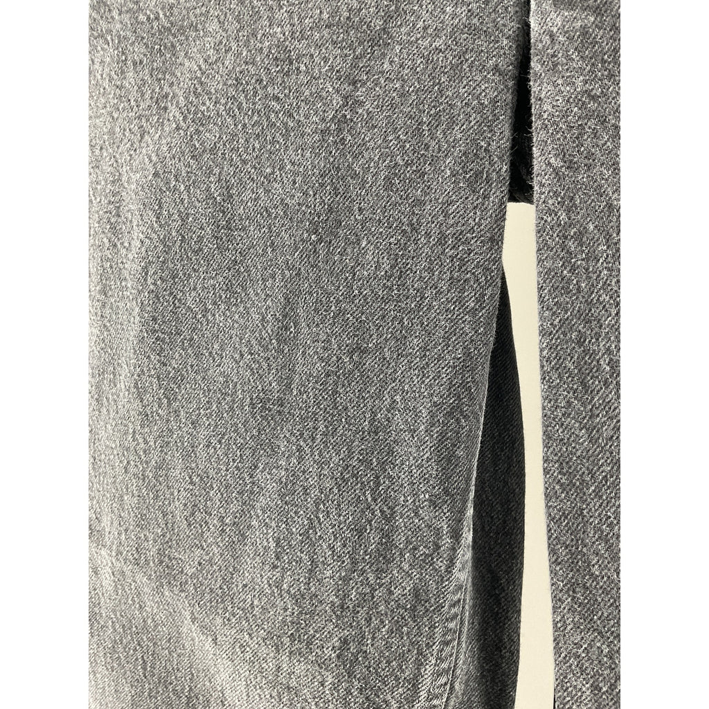 Mother Snacks! High Waisted Double Black Cotton Stack Hover Denim Jean Size 27