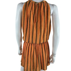 Ramy Brook Striped Zinnia Paris Mini Dress Size S