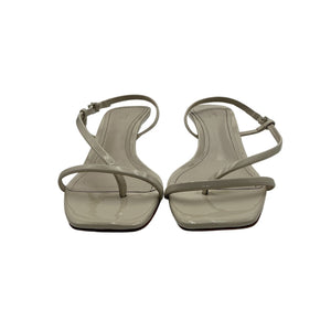 Schutz Strappy Cream Heloise Sandal Size 10 B
