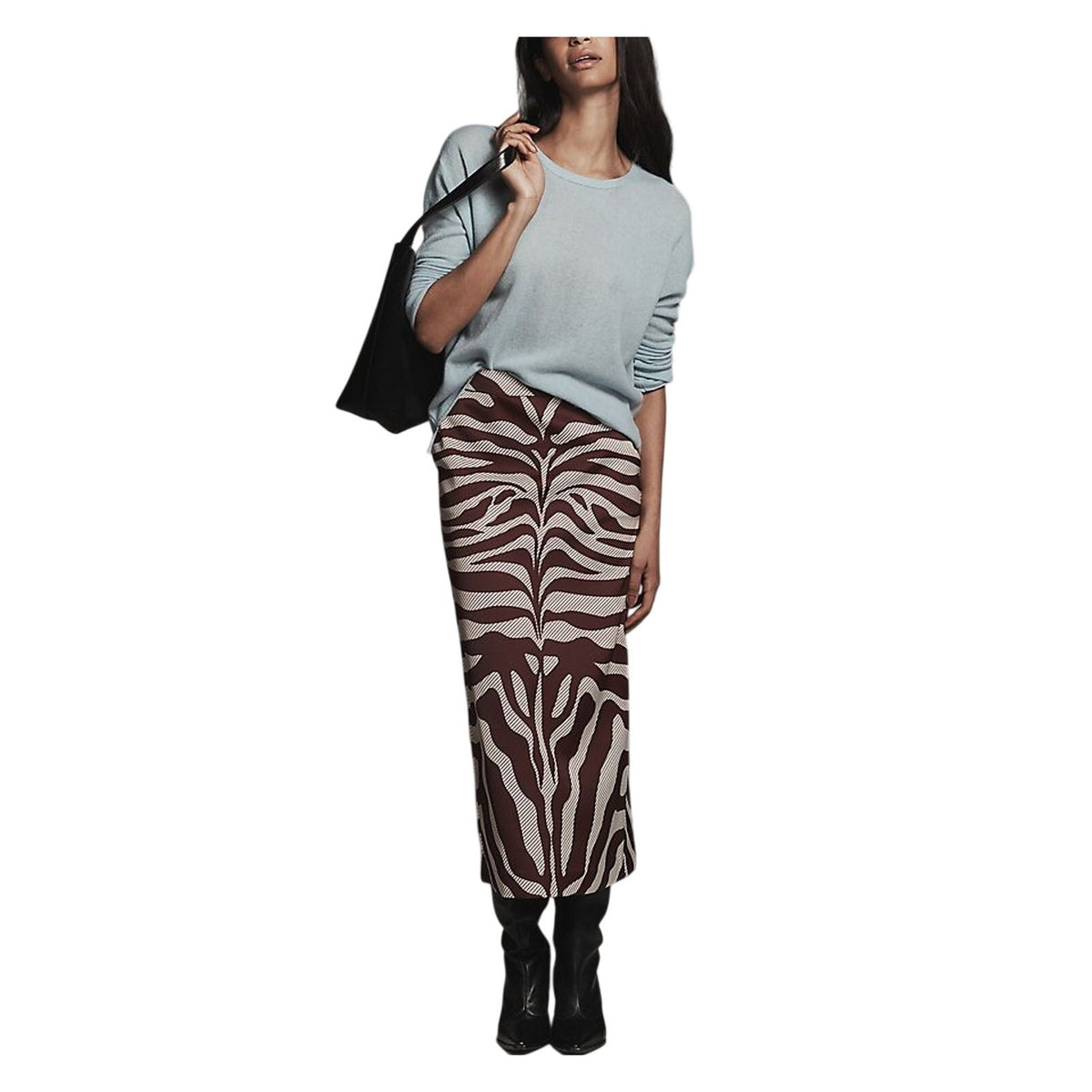 Essentiel Antwerp Printed Multicolor Itapira Skirt Size 6