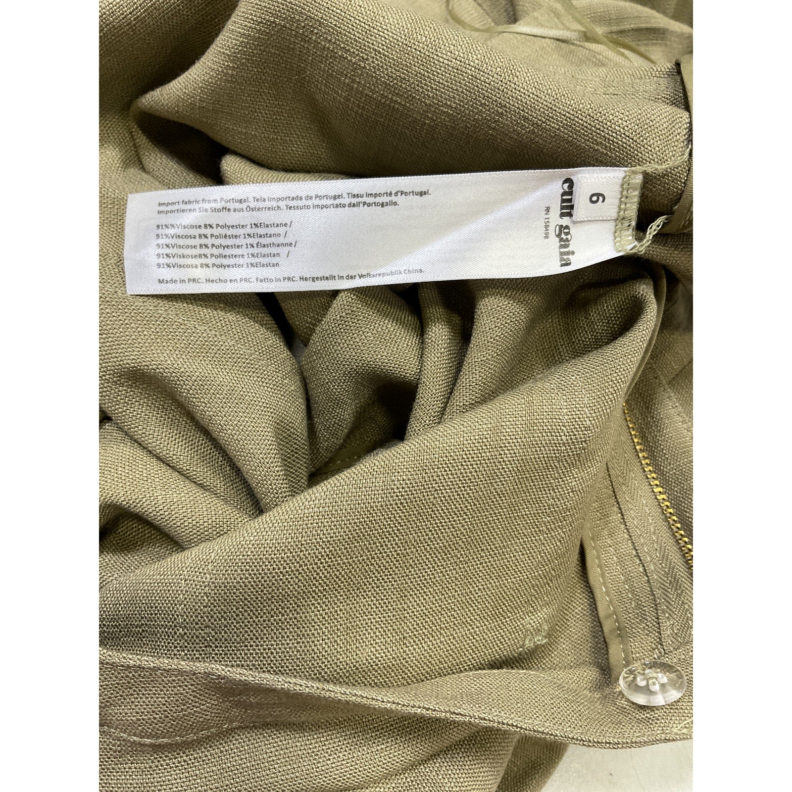 Cult Gaia 'Lindsey' Green Pant Size 6