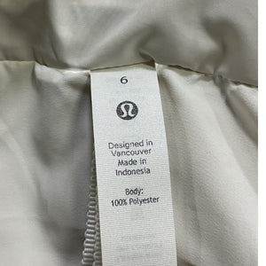 Lululemon Lightweight Riverstone Hooded Zip Jacket Size 6