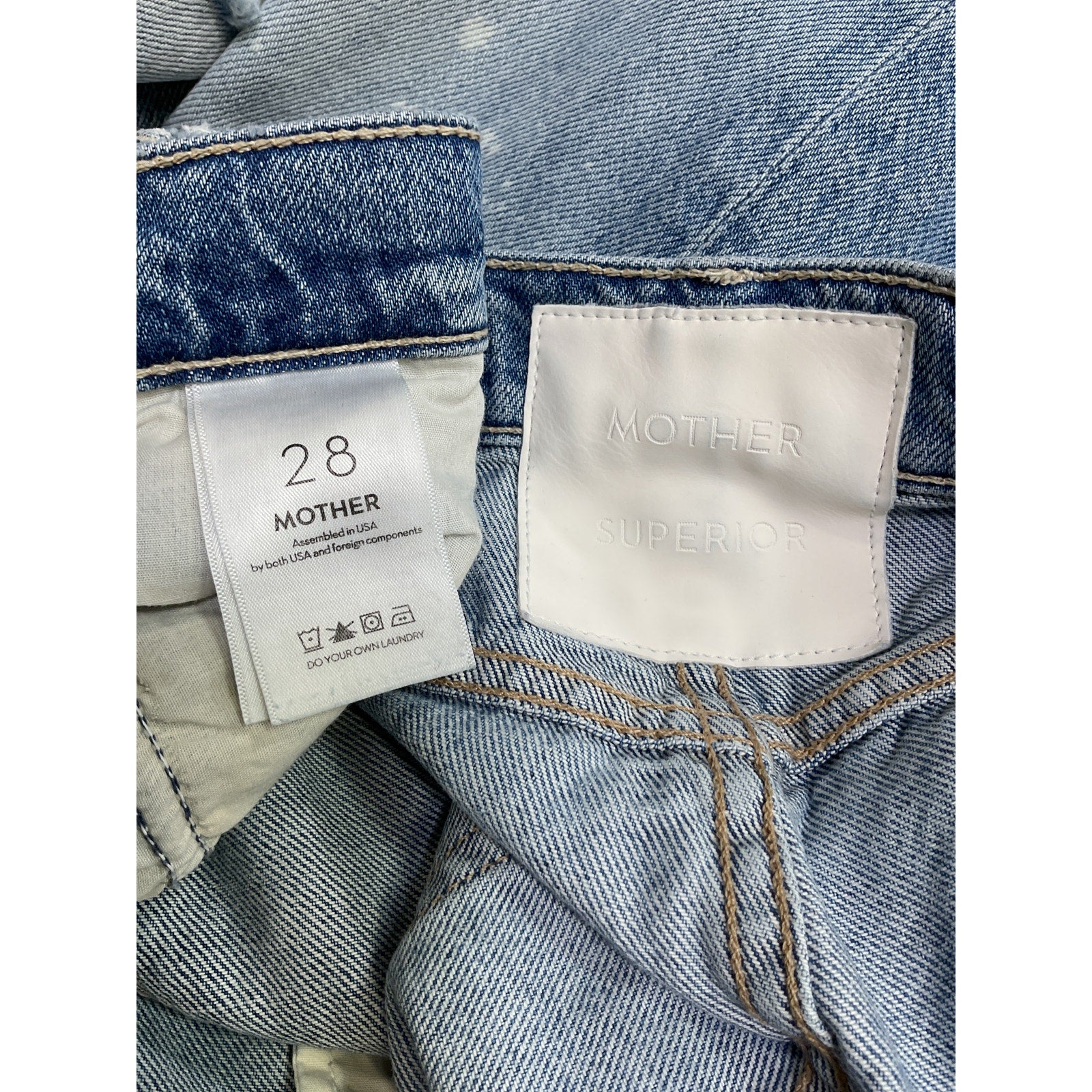 Mother 'The Spitfire' Blue Sneak Size 28