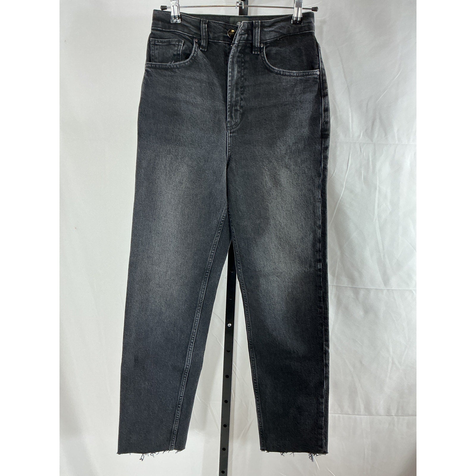 Anine Bing 'Bry' Black Cotton Jean Size 26