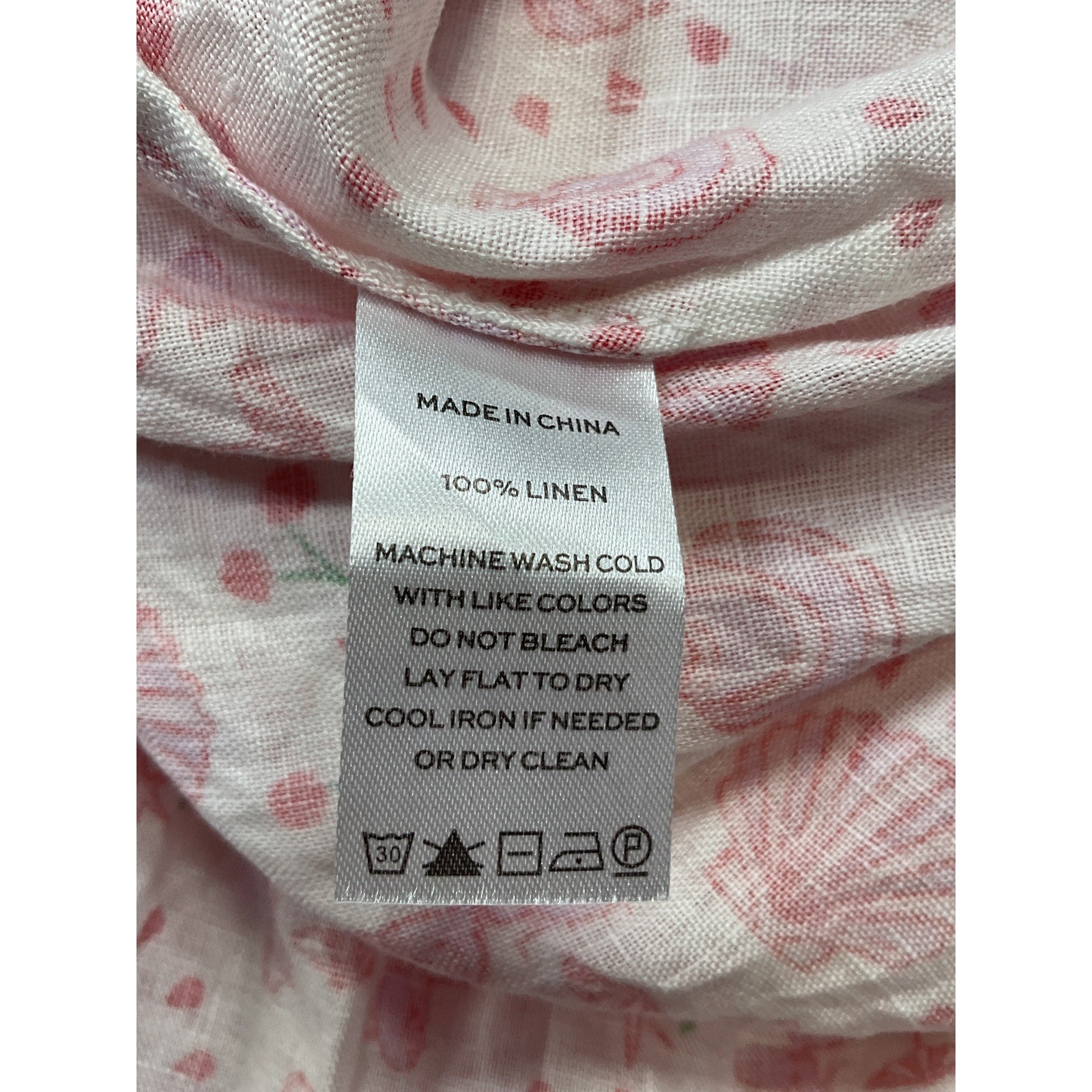 Hill House Home 'The Akilah' Pink Linen Nap Dress Size XS