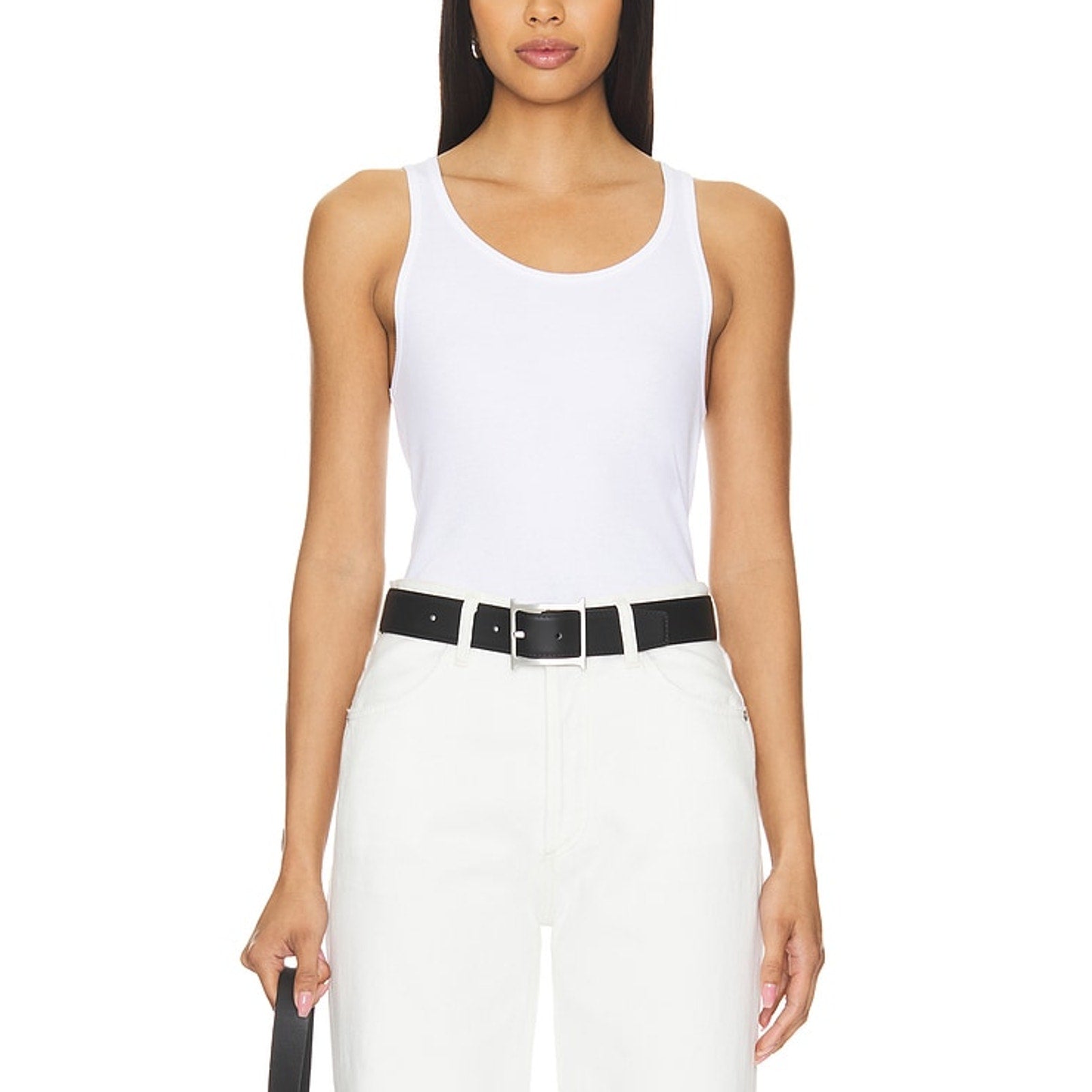 Nili Lotan 'Almu' White Tank Size XS