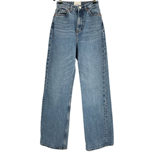 Reformation Stretch Blue Wilder Denim Jeans Size 24