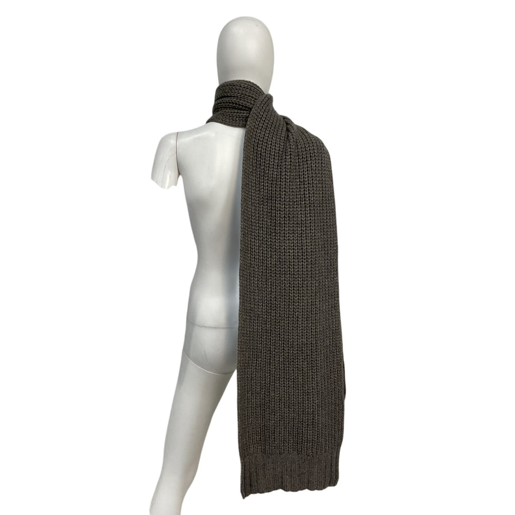 Jenni Kayne Grey Cashmere Alpine Scarf Size OS