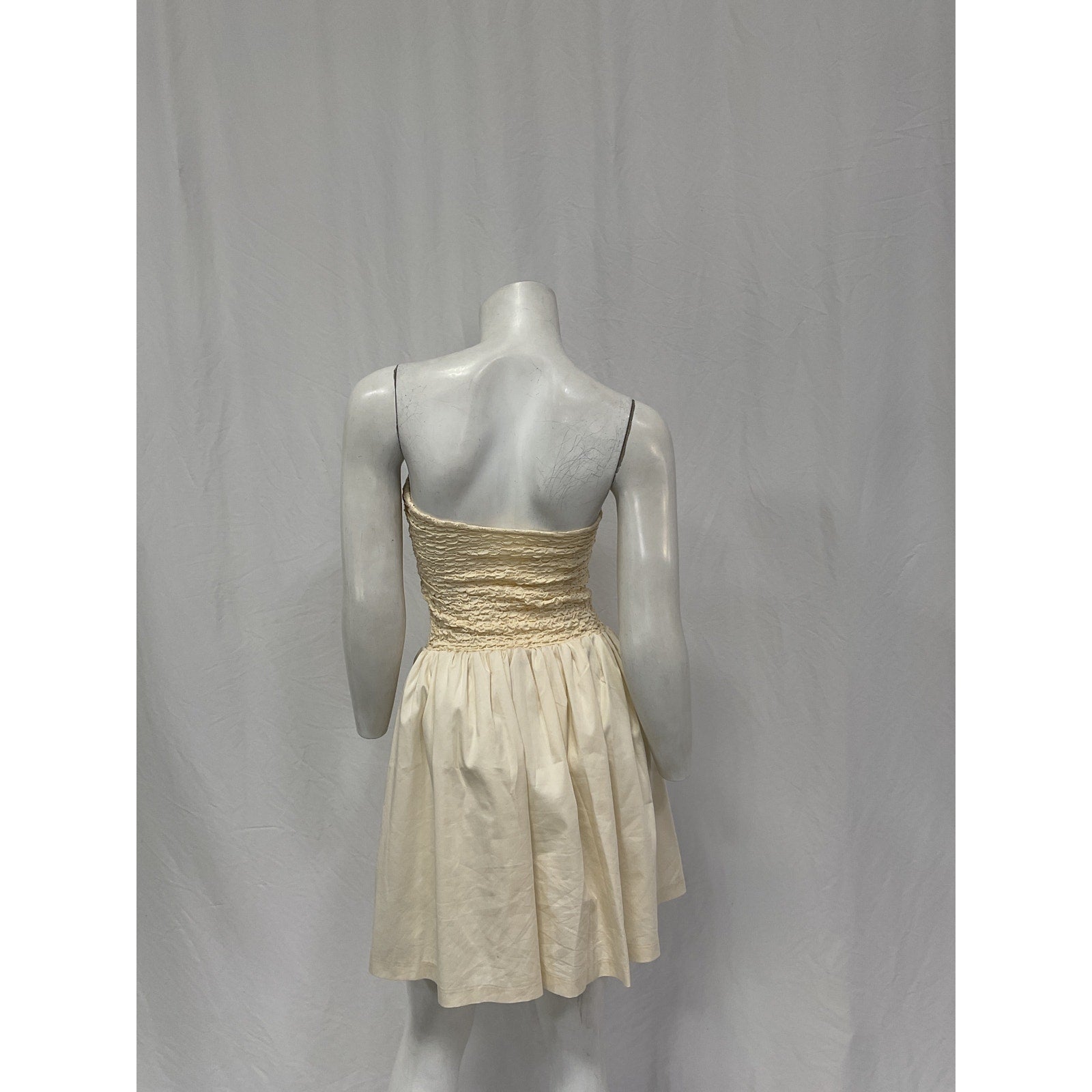 Lpa 'Stacci' White Cotton Mini Dress Size XS
