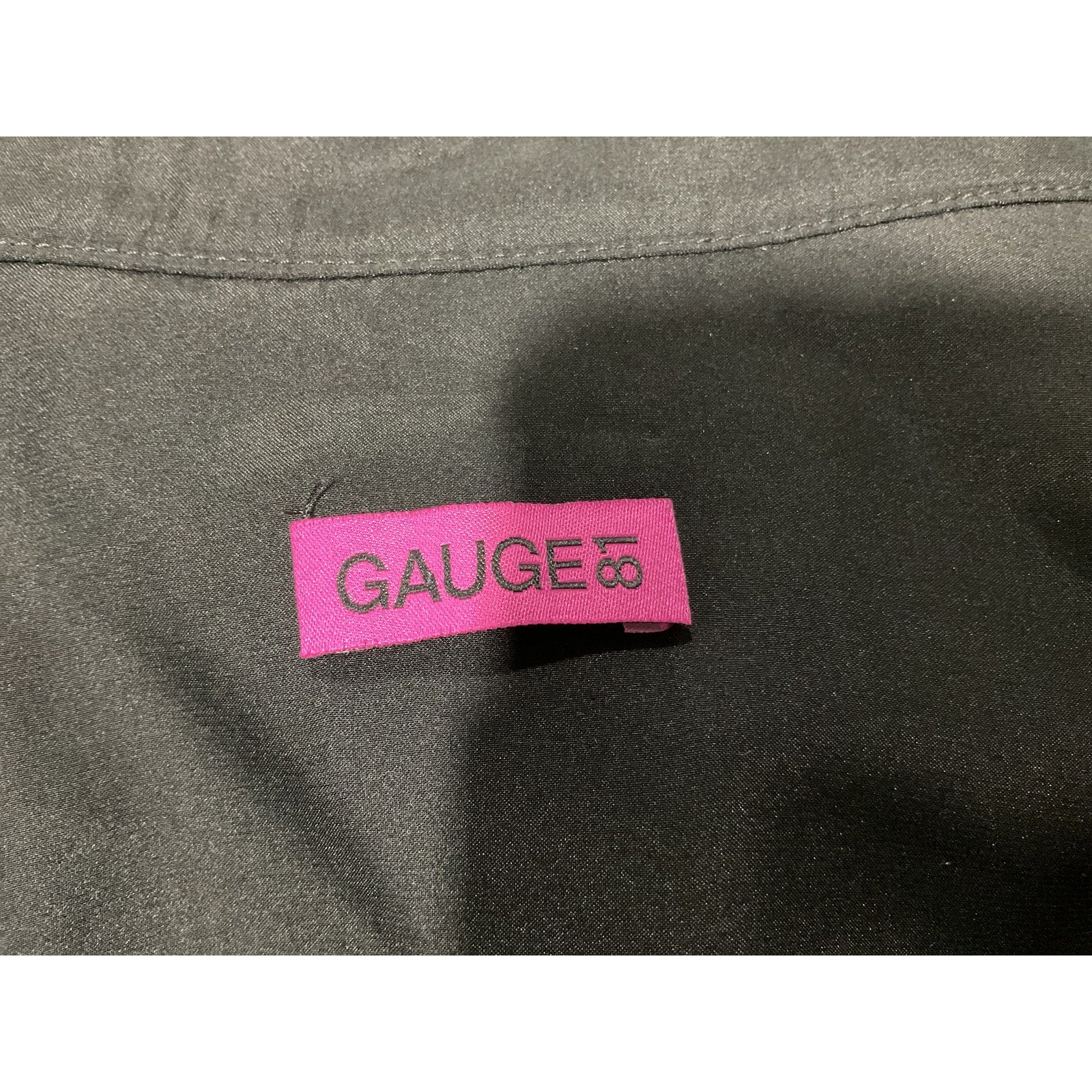 Gauge81 'Myoko' Black Satin Top Size S