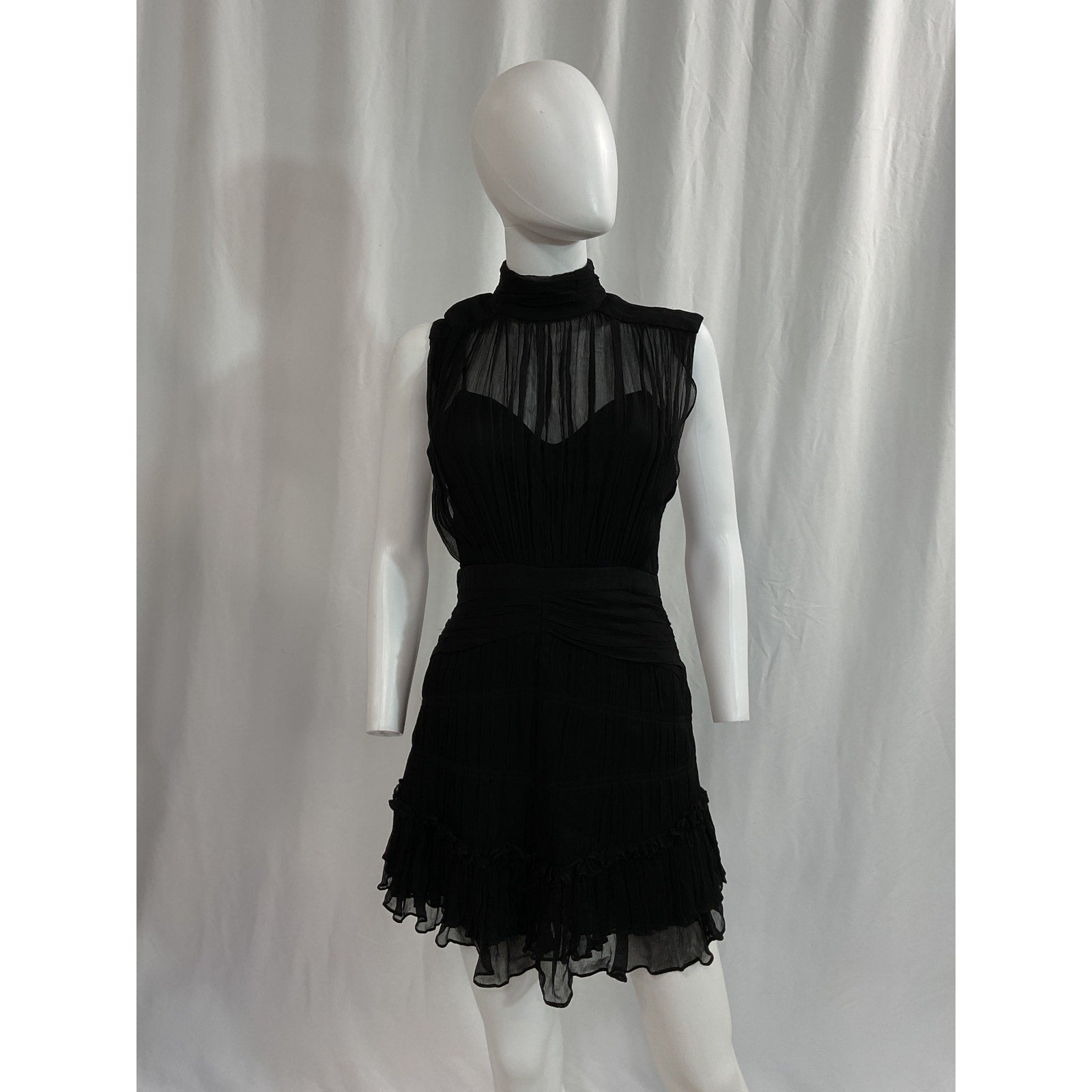 Shona Joy 'Safira' Black Mini Dress Size 4