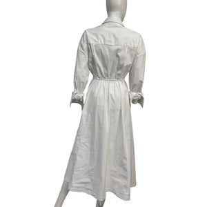 Staud Crisp White Lisa Dress Size XS