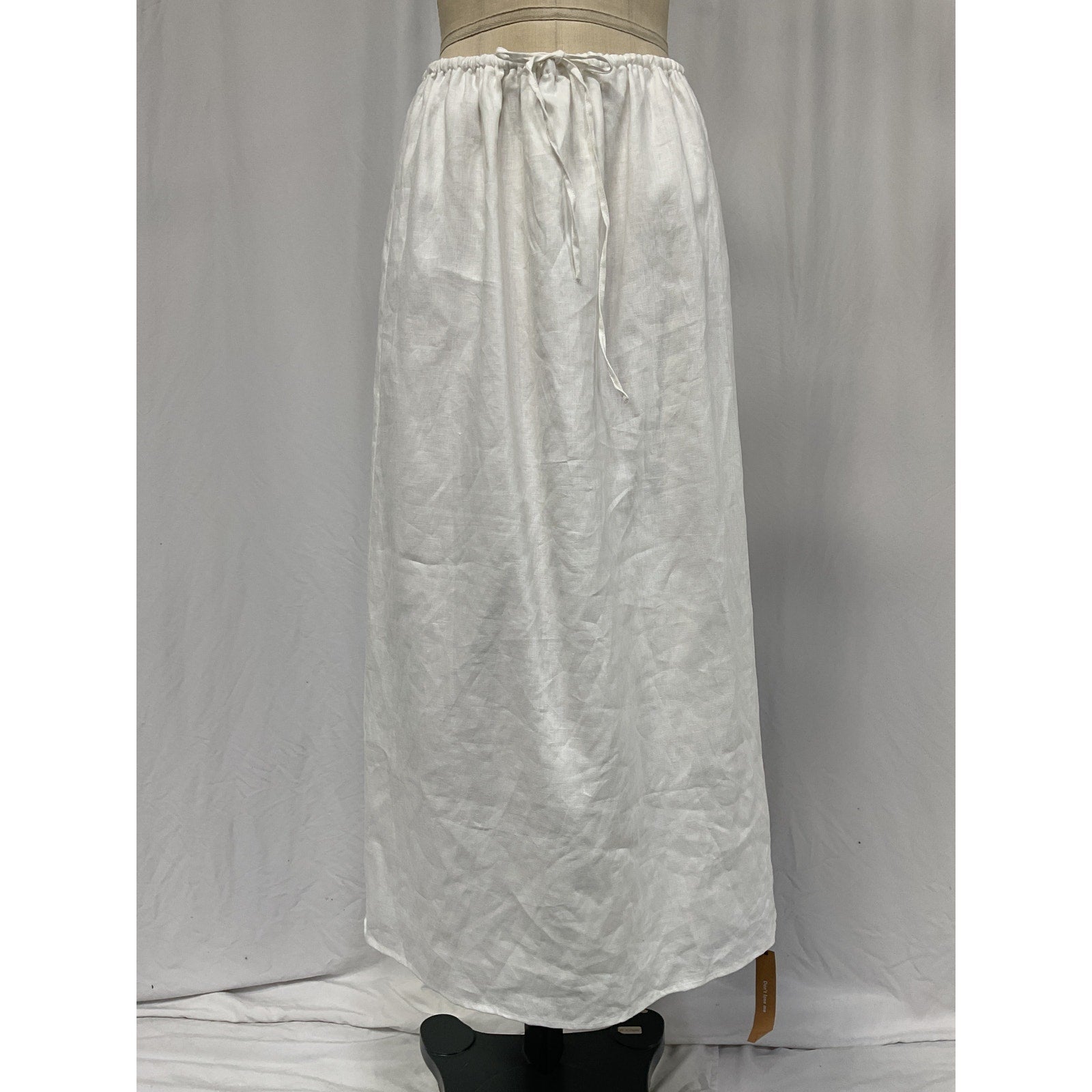 Reformation 'Lucy' White Cotton Skirt Size L