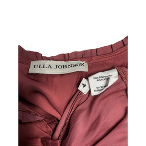 Ulla Johnson Ruffled Desert Rose Amara Dress Size 4