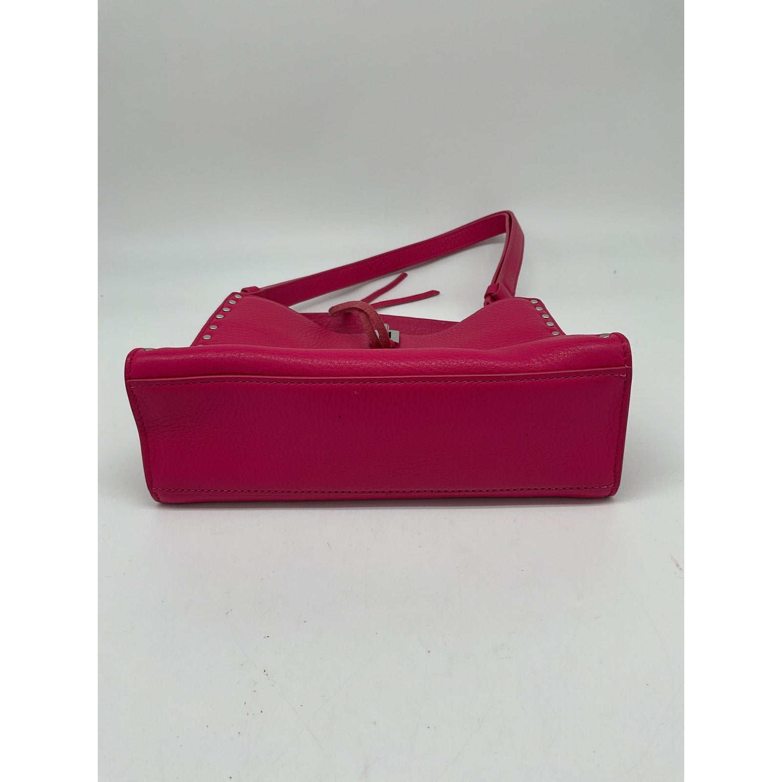 Rebecca Minkoff 'Darren' Pink Small Leather Satchel