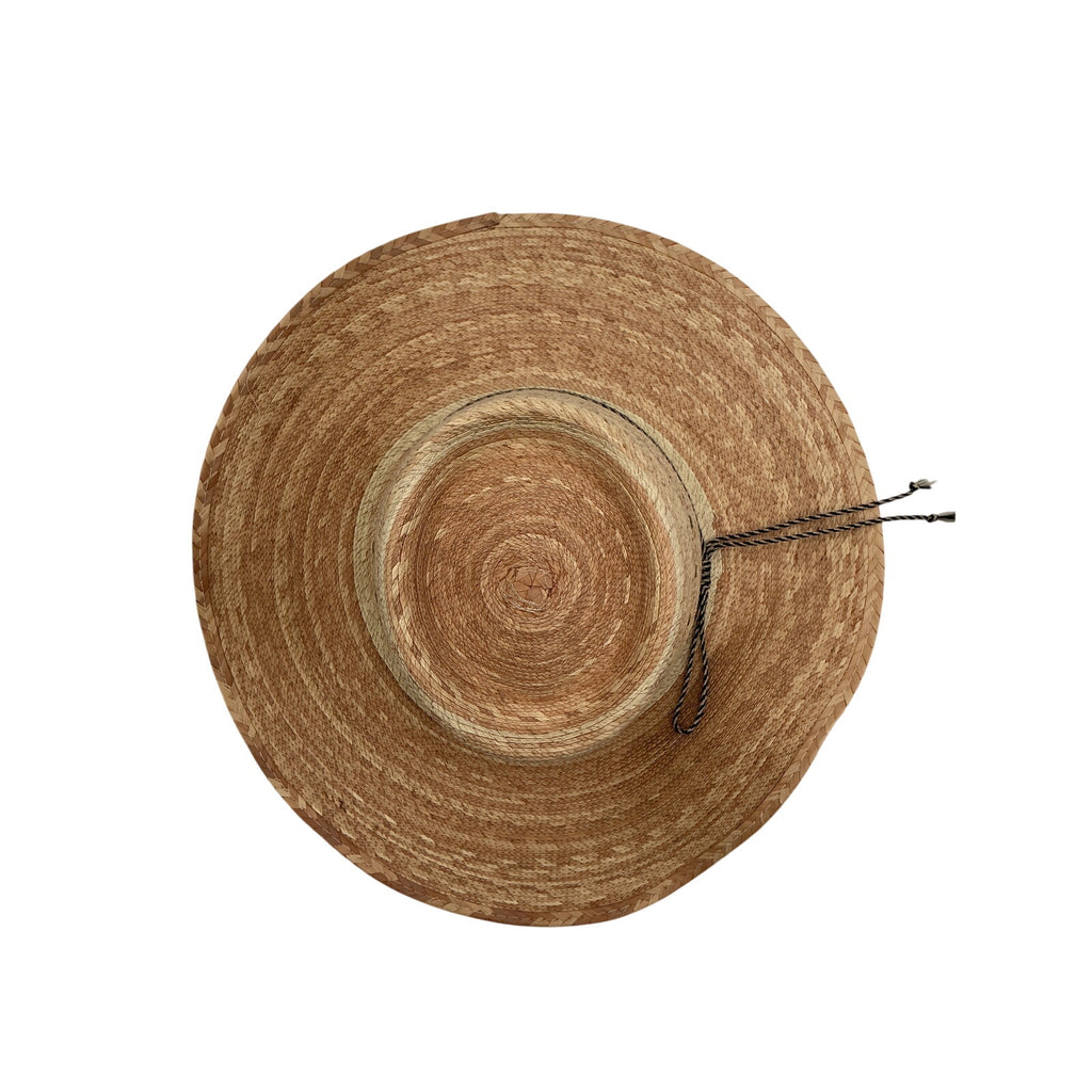 L*SPACE 'Wayne' Beige Cotton Wide-Brim Hat Size 0 / S