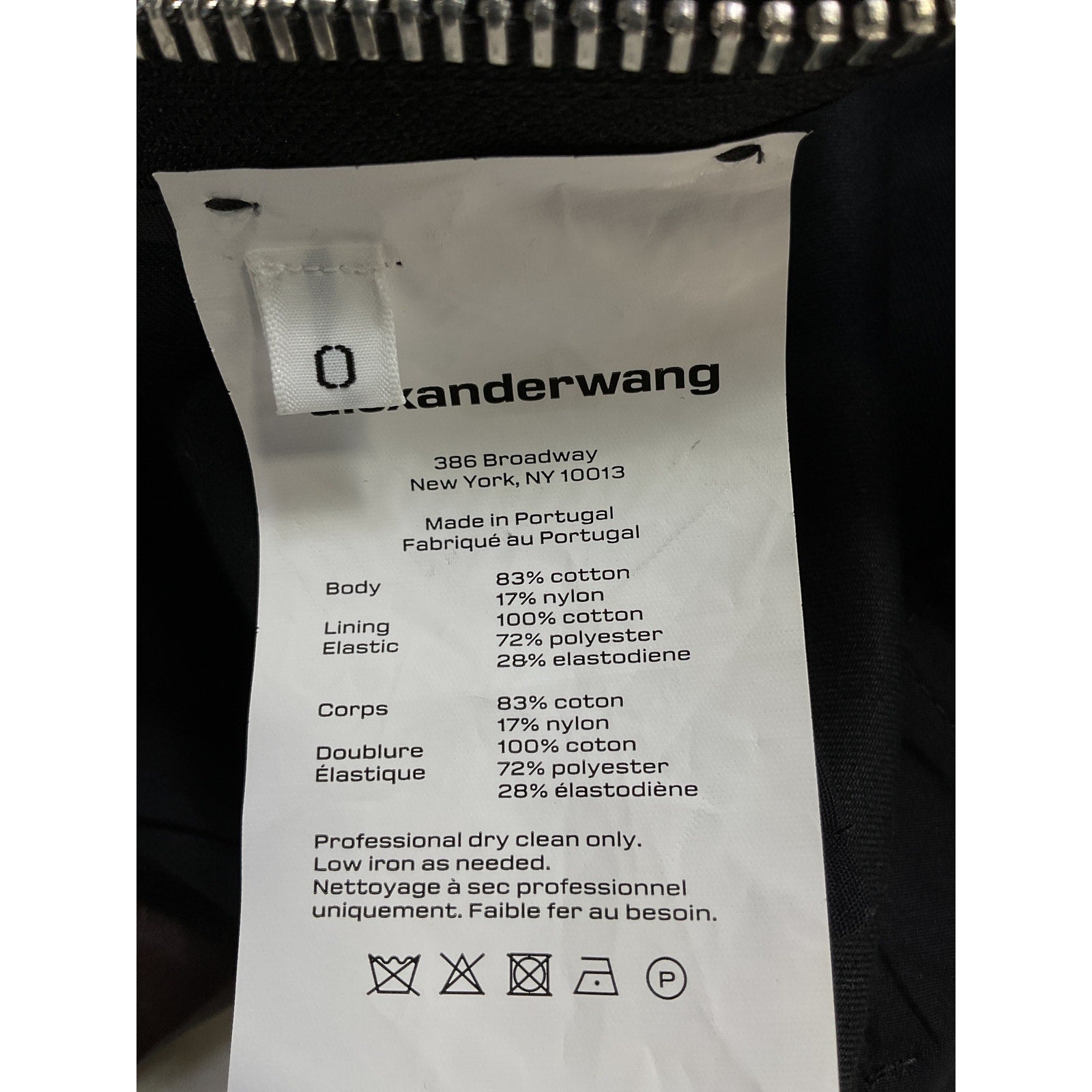 Alexander Wang 'Safari' Black Shorts Size 0