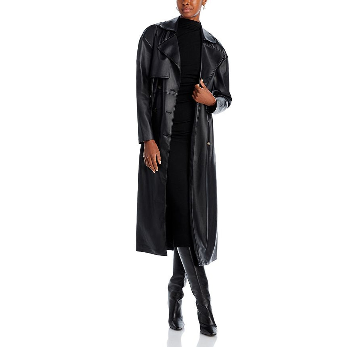 Blank Nyc Sleek Flashback Trench Coat Size XS NWT