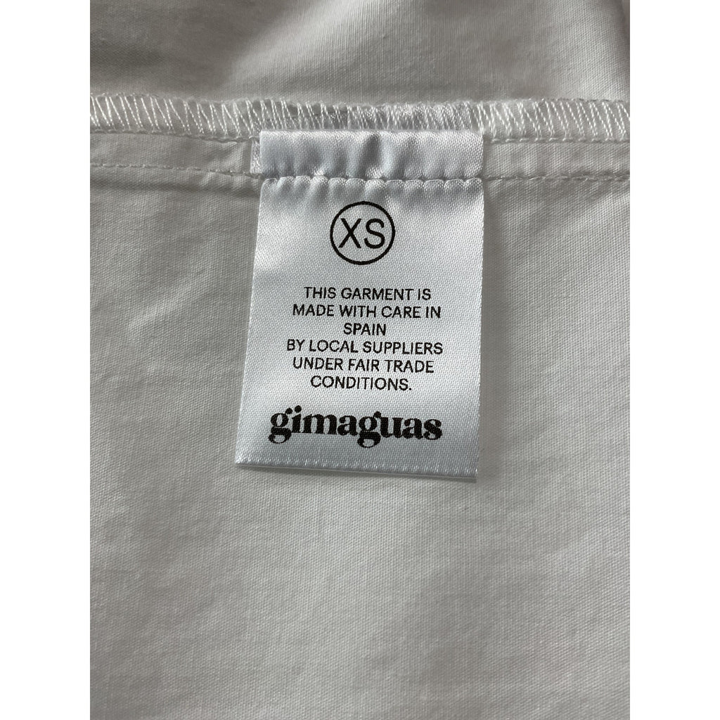 Gimaguas 'Claudia' White Cotton Skirt Size XS