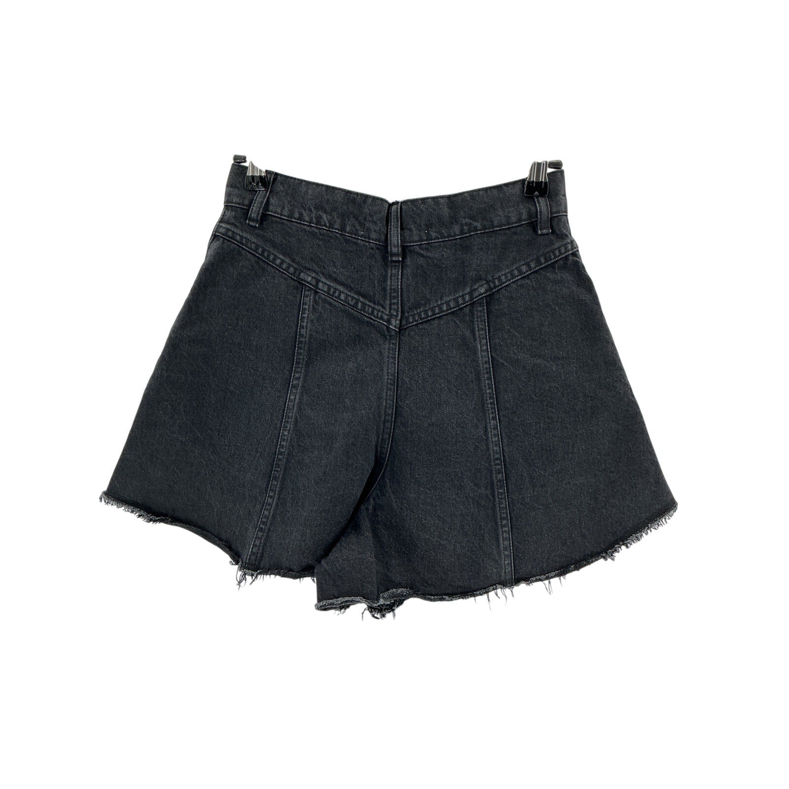 Iro 'Germinah' Black Cotton Shorts Size 23 S