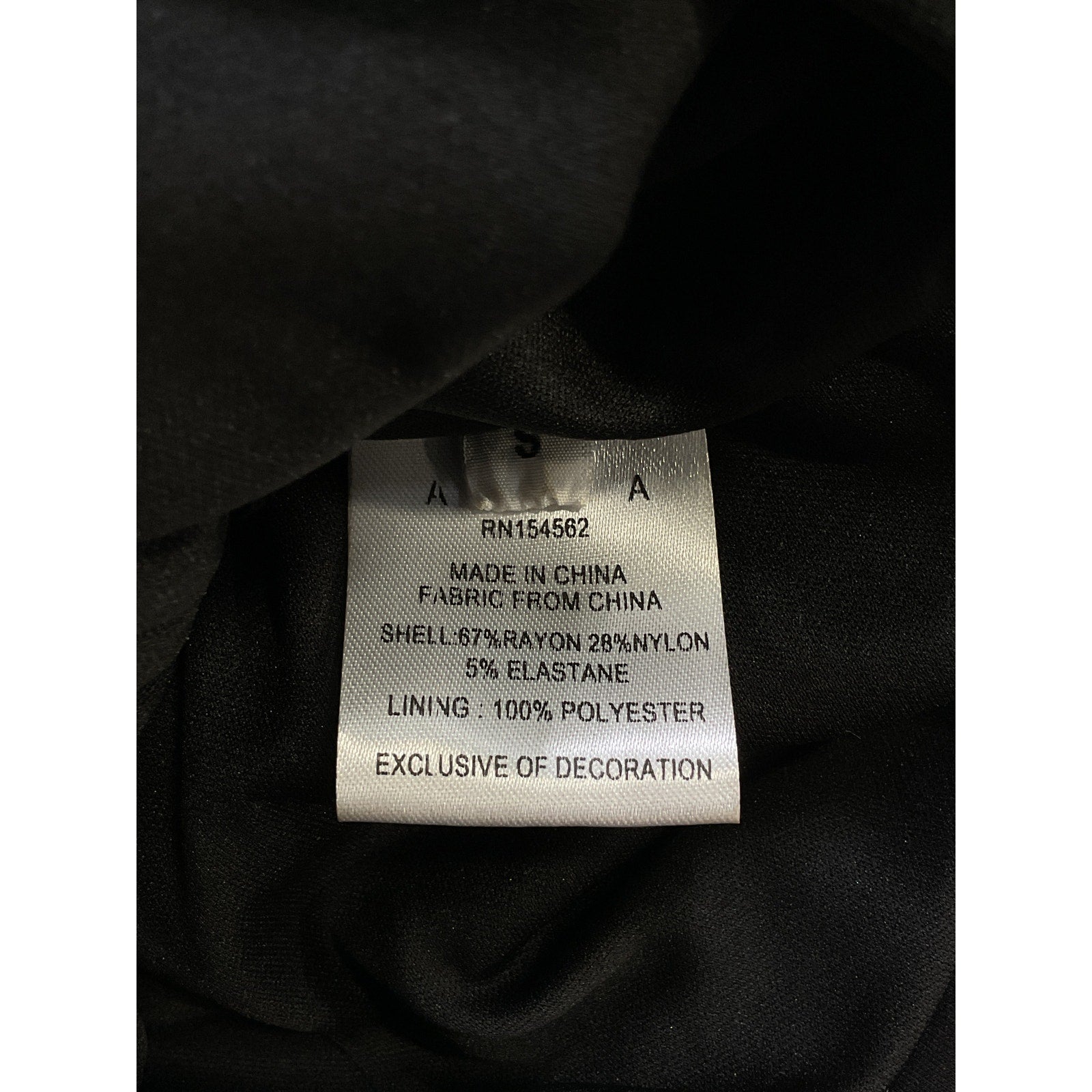 Area 'Grape' Black Cluster Halter Dress Size S