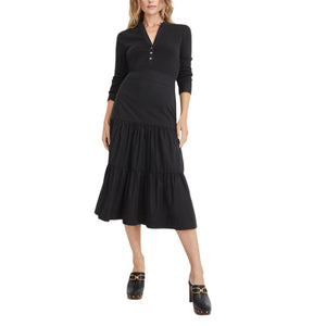 Veronica Beard 'Peralta' Black Mixed-Media Dress Size S - NWT