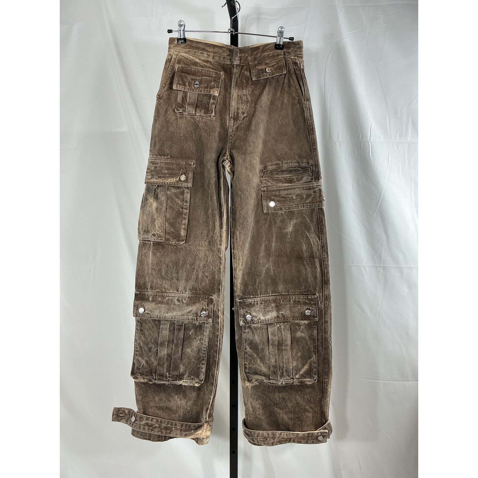 Grlfrnd 'Lara' Brown Cotton Jean Size 23