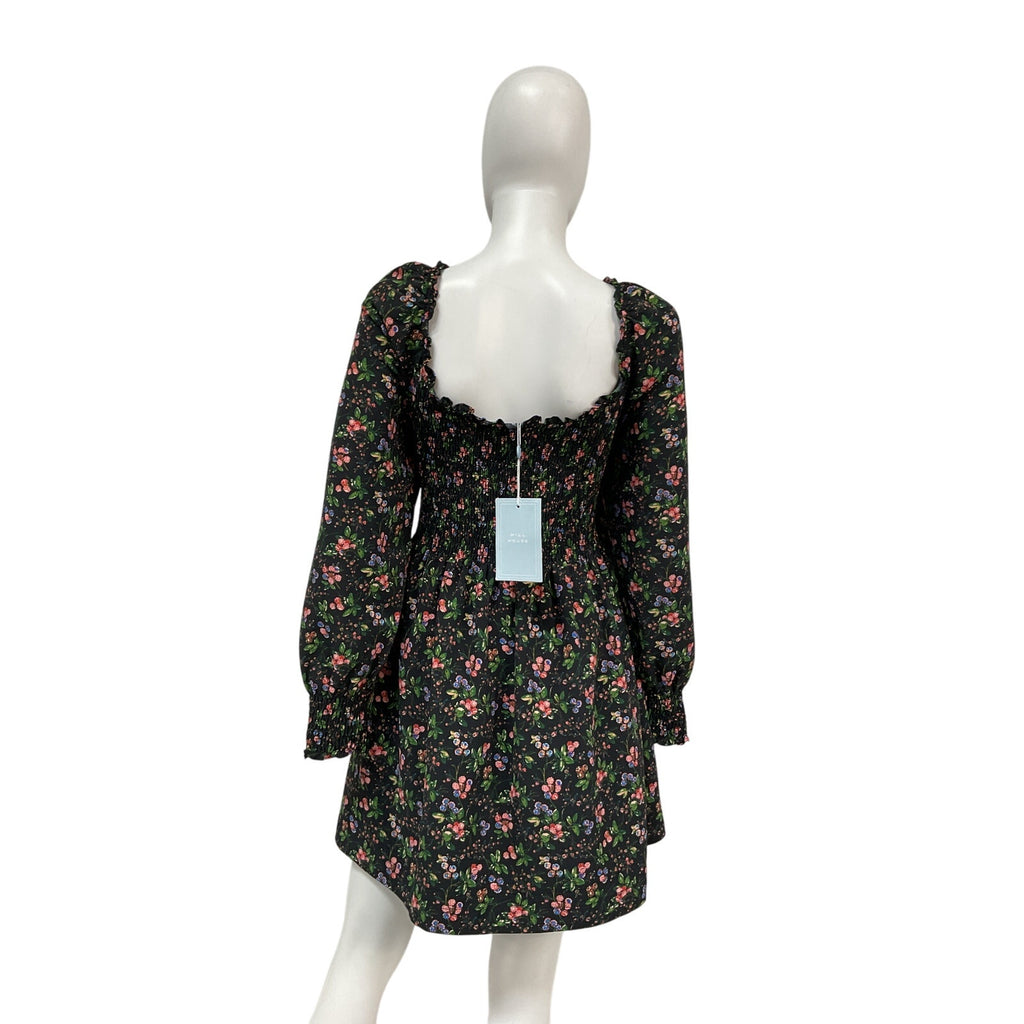 Hill House Home 'The Norah' Black Polyester Nap Dress Size XL - NWT