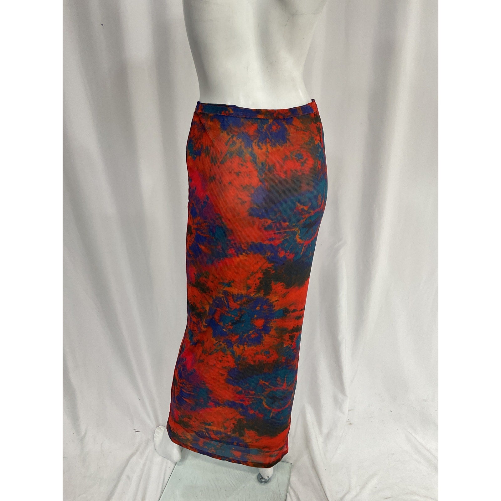 Ronny Kobo 'Madrid' Orange Skirt Size S