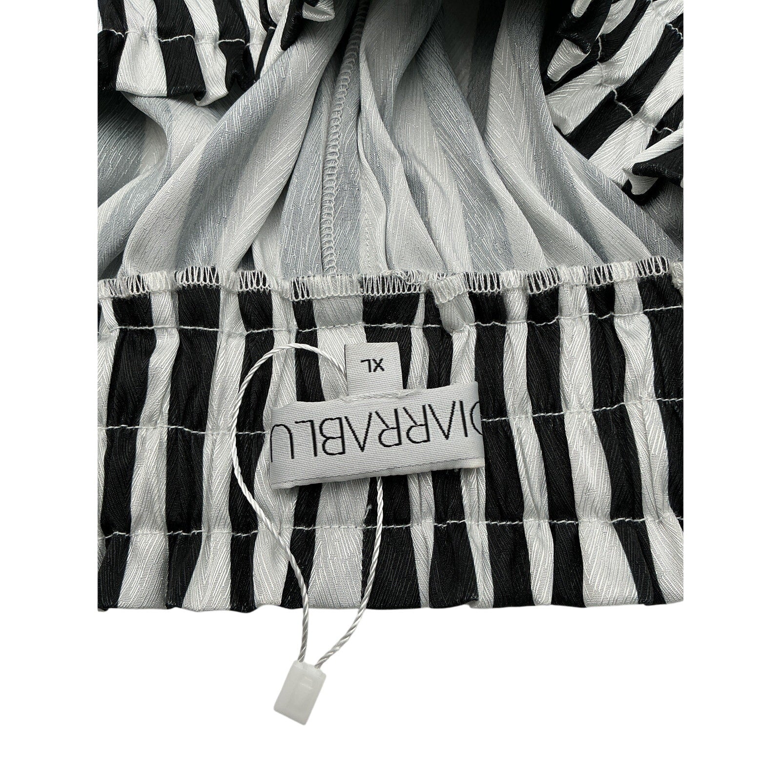 Diarrablu 'Leer Ben' Black Polyester Palazzo Pants Size XL