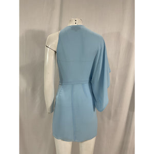 Michael Costello 'Lexa' Blue Dress Size XS