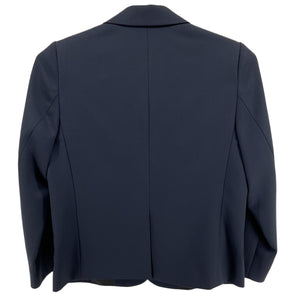 Dries Van Noten Tailored Navy Wool Blazer Size EU 34