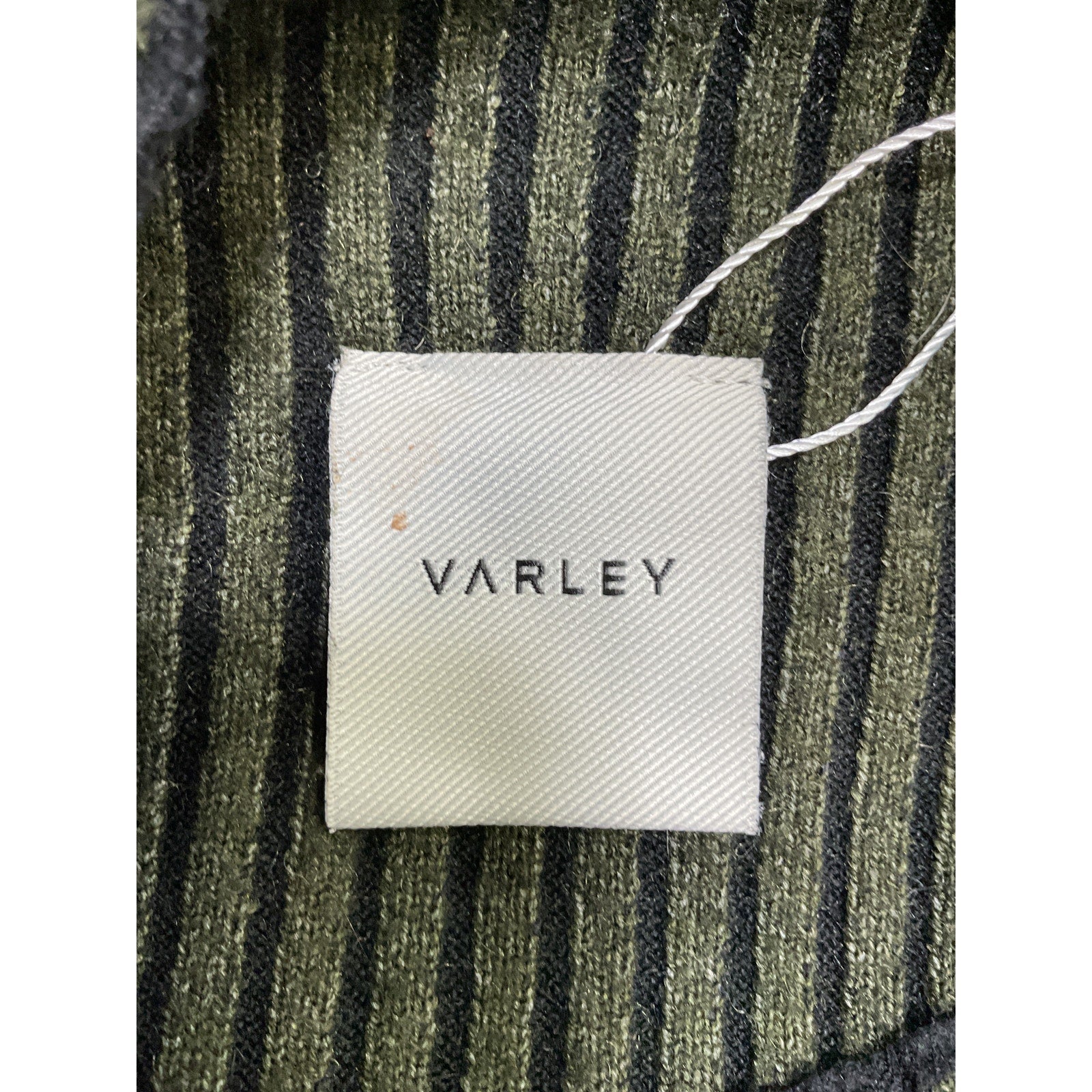 Varley 'Grant' Green Viscose Knit Sweater Size S