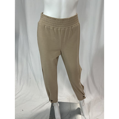 Alice + Olivia 'Miami' White Side Slit Jogger Size XS