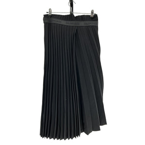 Balenciaga Pleated Black Midi Length Skirt Size 38 EU / US 6