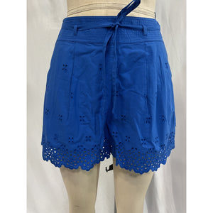 Ulla Johnson 'Sabine' Blue Poplin Short Size 4 - NWT