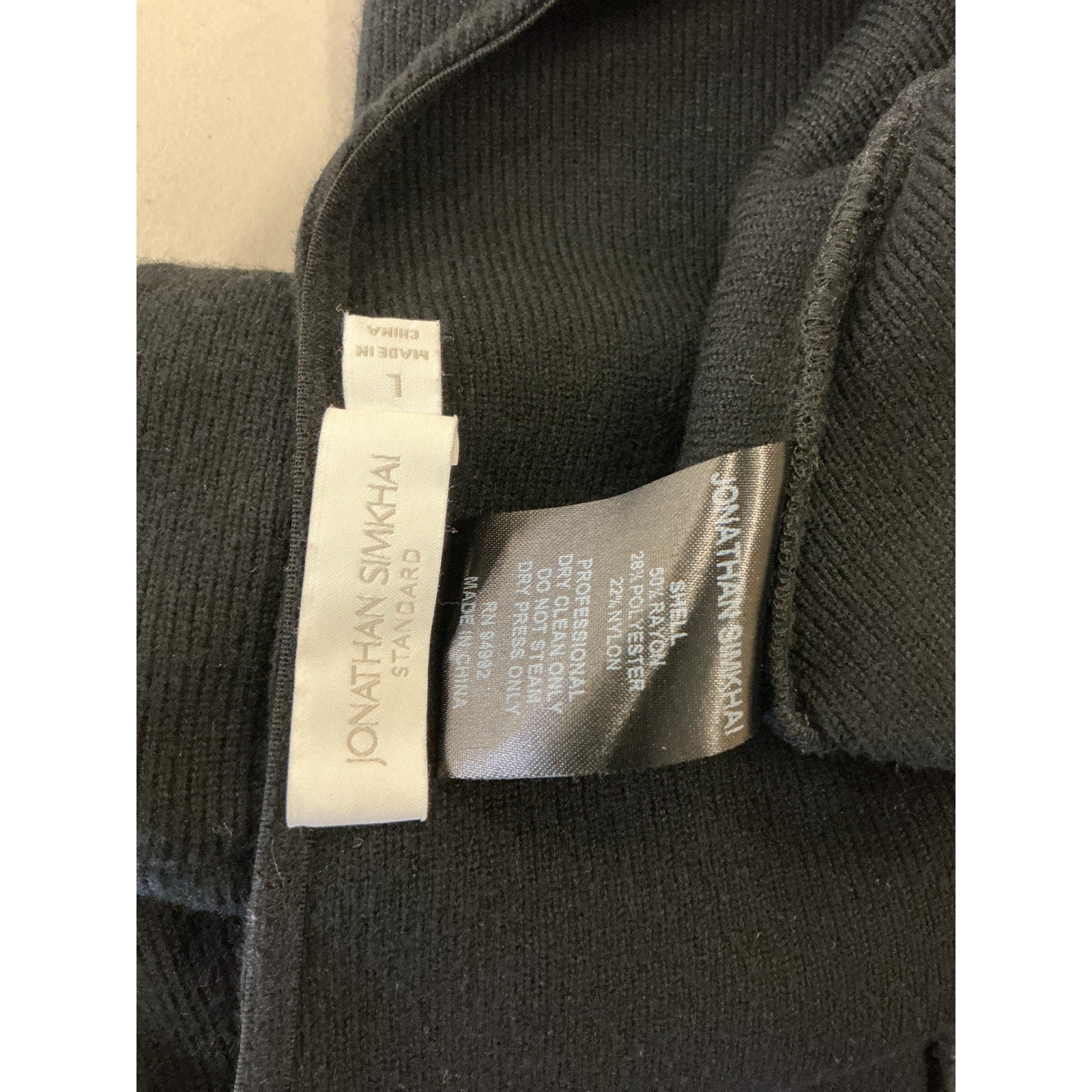 Simkhai 'Bustier' Black Top Size L