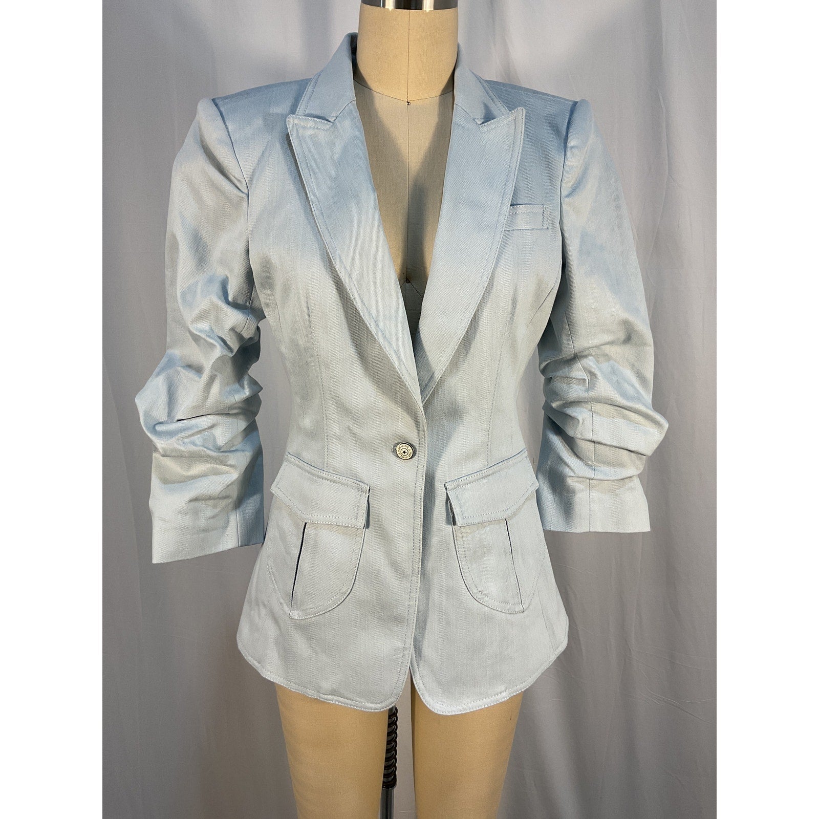 Cinq A Sept 'Louisa' Blue Jacket Size 4