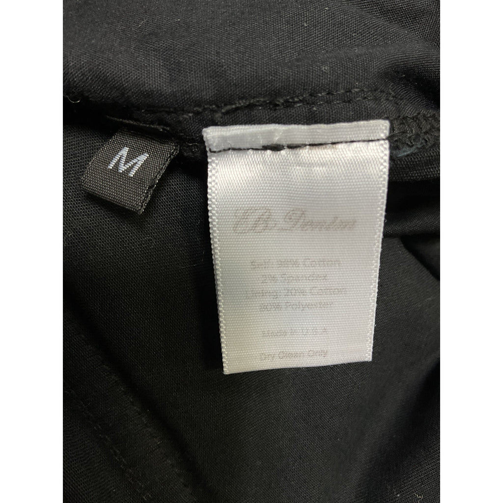 Eb Denim Black Cotton Cargo Pants Size M