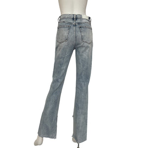 Pistola Distressed Villa Colleen Slim Flare Denim Jeans Size 26