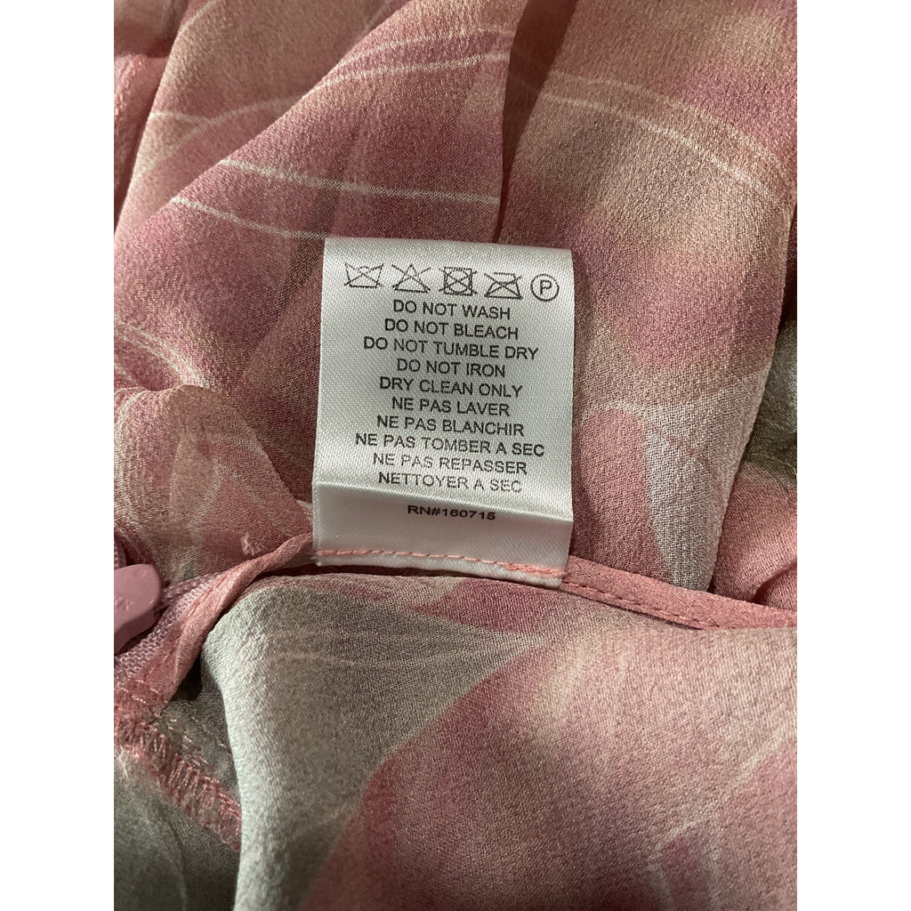 Retrofete 'Samara' Pink Silk Dress Size S