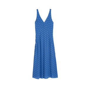 Alex Mill Polka Dot Blue Flora Dress Size XS