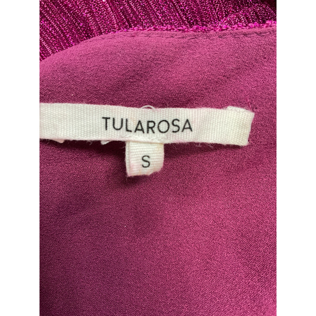 Tularosa 'Jainey' Purple Polyester Maxi Dress Size S