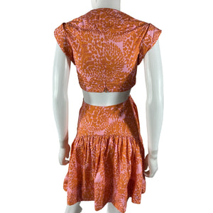 A.L.C. Vibrant Orange Lexi Dress Size 0
