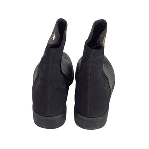 Stuart Weitzman Sleek Black Kye City Booties Size 8