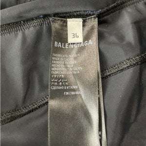 Balenciaga Sporty Black Tracksuit Skirt Size 36 EU / US 4