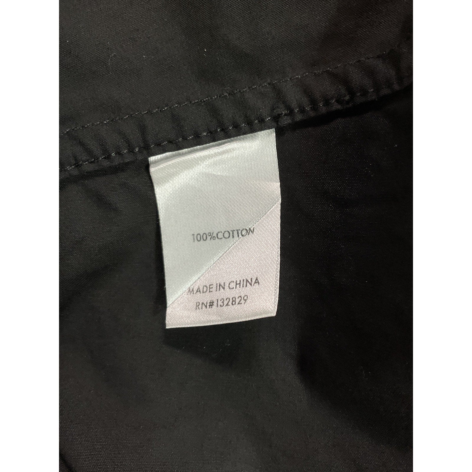 L'Academie 'Stanza' Black Poplin Halterneck Midi Dress Size M