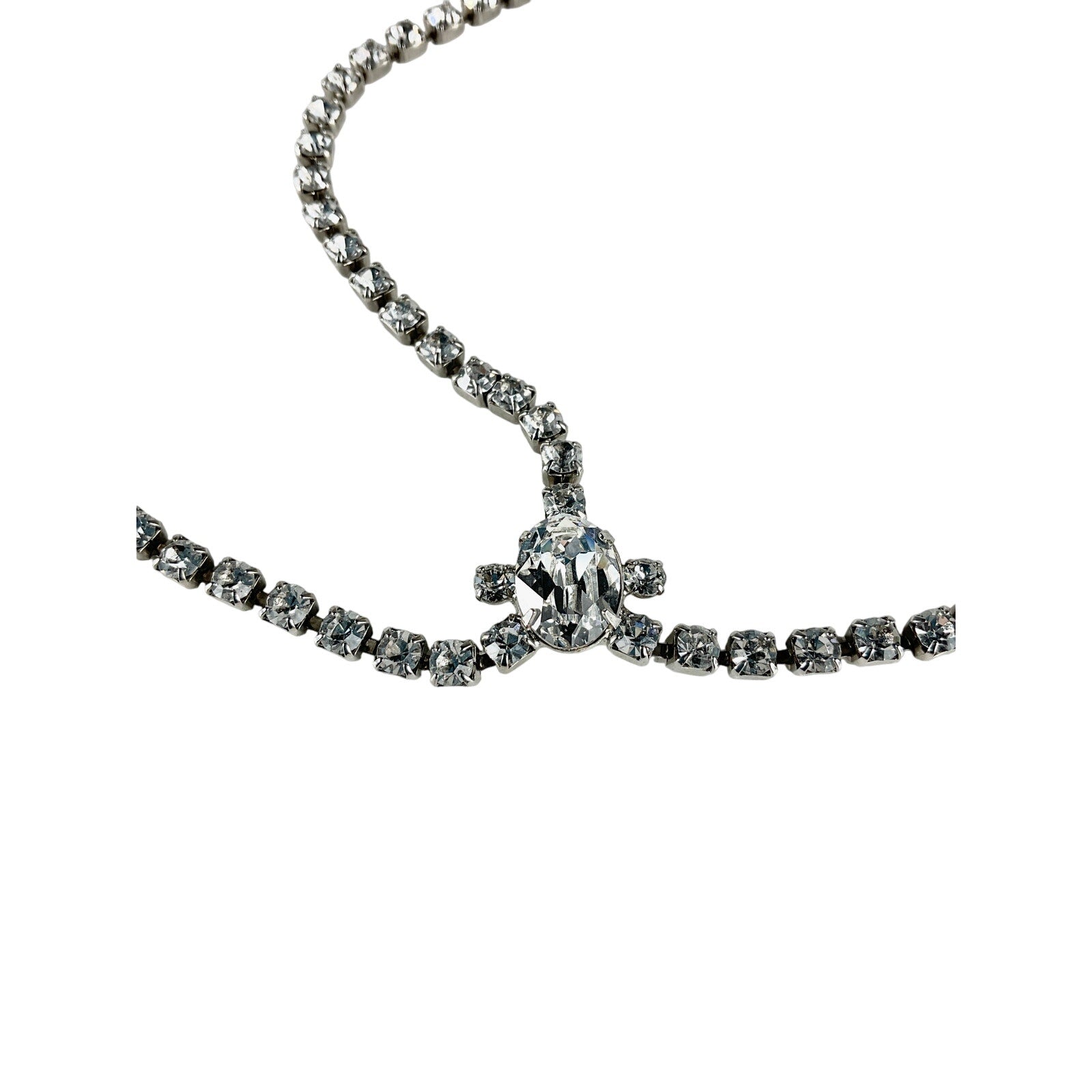 Jennifer Behr 'Alice' Silver Crystal Diadem Size OS