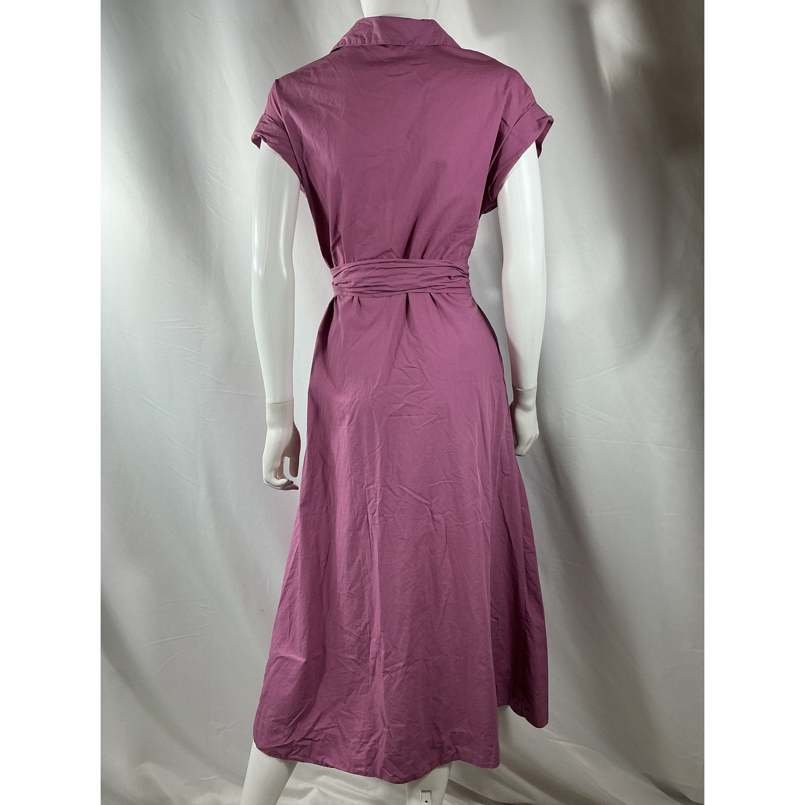Hatch 'The Silvina' Purple Cotton Dress Size 0